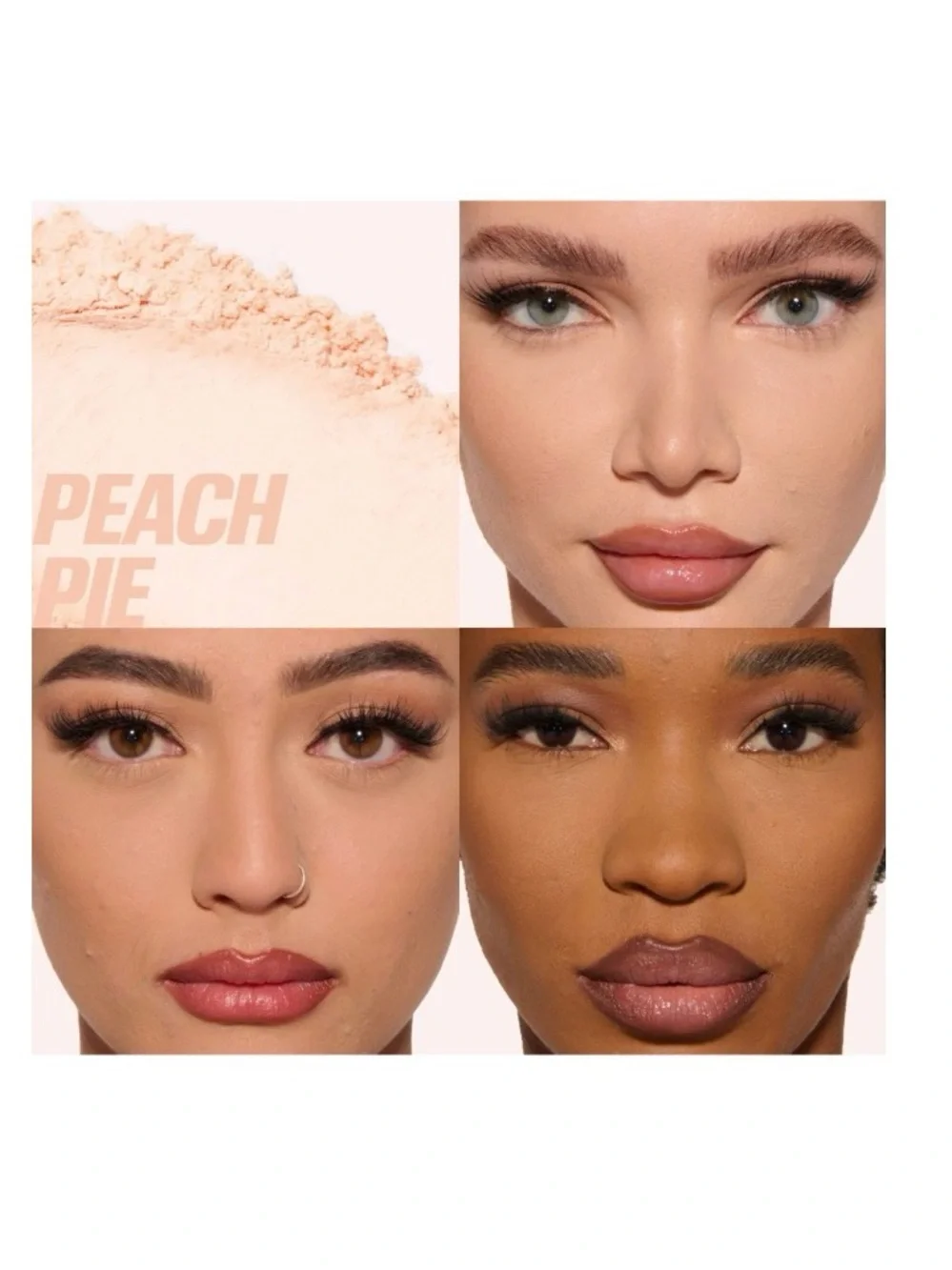 HUDA BEAUTY 🍑 Peach Pie Easy Bake Loose Powder